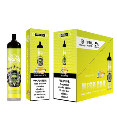 E-clopes du Roi Vape Cost-effective 15ml 6000puffs Mesh Coil Rechargable de coup