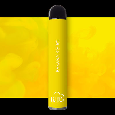 Vapeur 950mAh supplémentaire Nic Salt Vape jetable de banane de fraise de 1500 souffles