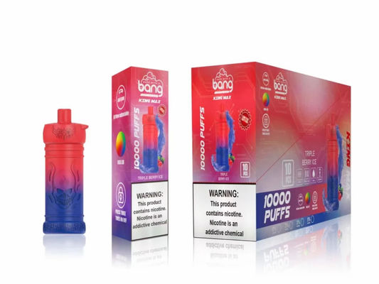 BangKing 10000 souffle souffle jetable Vape de la nicotine 5 grand avec SUS304 Shell