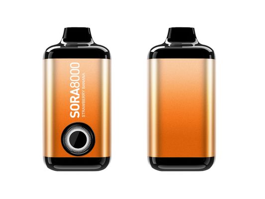 14 ml Sora 8000 Bar de vapotage jetable 1,1 ohm bobine de maille 650mah rechargeable de type C