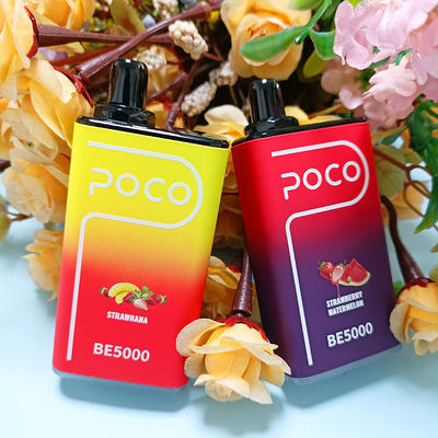 POCO BE5000 5000 bouffées de vapotage à usage unique stylo à vapotage à saveur de fruit Cigarette électronique