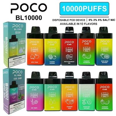 9 bouffées USA Vape avec 15 ml de liquide électronique prérempli et bobine en maille de 1,2 ohm