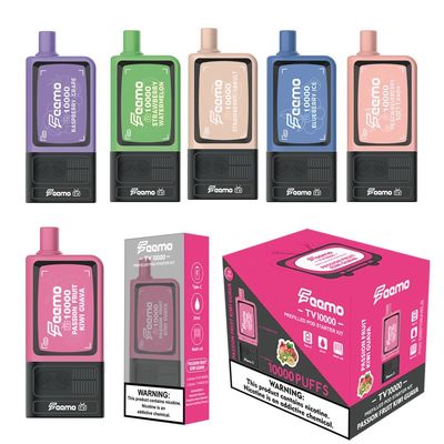 Batterie 650mAh POD Vapor jetable avec plus de 10000 bouffées et 5% de résistance à la nicotine