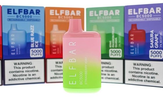barre Vape BC5000 1.2ohm de 13ml Juice Reservoir Fruit Flavor Elf