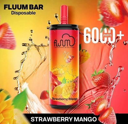 FluumBar6000 le vape jetable en gros 6000puffs 15ml a prérempli l'ejuice 650mAh