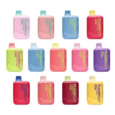 12ml Fluum Bar pré-rempli 5500 saveurs de jus Vape jetable 650mAh