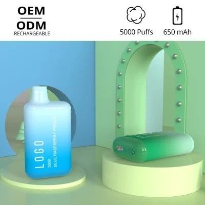 La barre BC5000 d'Elf souffle clope jetable fait sur commande du vaporisateur E d'ODM Vape d'OEM