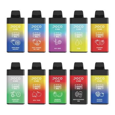 10 pièces par boîte 200 pièces par boîtier Big Puff Vape avec type de charge USB-C et bobine mesh pour