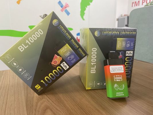 10 pièces par boîte 200 pièces par boîtier Big Puff Vape avec type de charge USB-C et bobine mesh pour