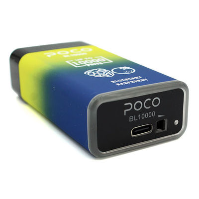 10 pièces par boîte 200 pièces par boîtier Big Puff Vape avec type de charge USB-C et bobine mesh pour