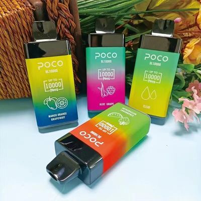 POCO BL10000 Big Puff Vape jetable pré-rempli 20ml 5% Nic 650mAh rechargeable