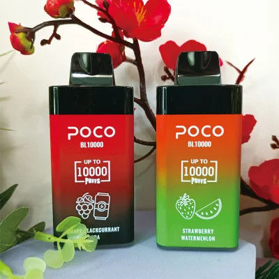 POCO BL10000 Big Puff Vape jetable pré-rempli 20ml 5% Nic 650mAh rechargeable