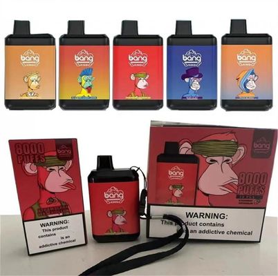 le roi 8000 souffles de coup de vaporisateur de 16ml 650mah Elf a assaisonné les cigarettes électroniques