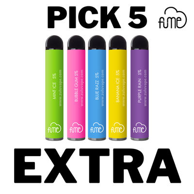 Souffles bas Nic Fruity Flavor Vape Disposable des frais supplémentaires 1500 de vapeur