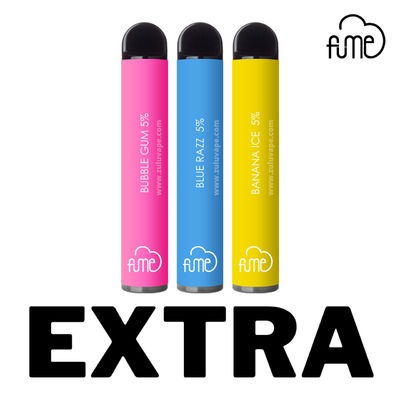 SUS304 Shell Fume 1500 Bouffées E Cigs CBD Vape Pod Jetable 2% 5% Nicotine