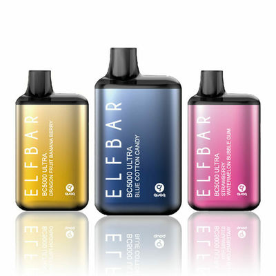 Nicotine 5% Elf Bar Vape Ultra BC5000 Dispositif de dosette jetable OEM ODM