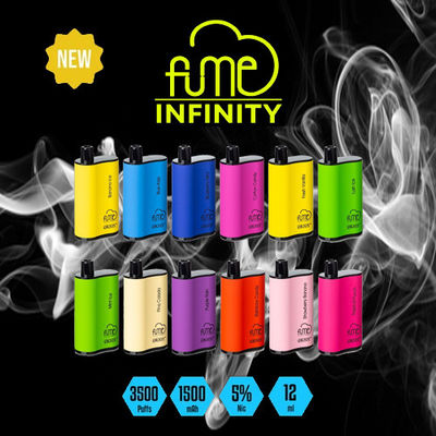 3500 Puffs Infinity Puffs Portable Vape Pen 12 ml Ejuice pré-rempli