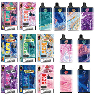 AIR d'AIS 5000 souffles Vape rechargeable Pen Pre Filled Pod Devices 950mAh
