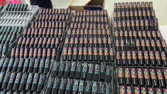 8000Puffs stylo électronique jetable avec port de charge de type C sans