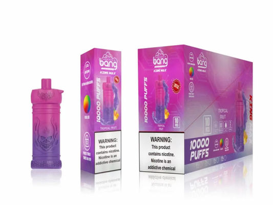 BangKing 10000 souffle souffle jetable Vape de la nicotine 5 grand avec SUS304 Shell