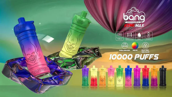 Le roi 10000 de coup souffle dispositif jetable de 20m ELiquid CBD Vape avec le flux d'air 5% Nic Salt