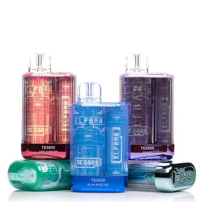TE5000 13,5 ml Vapor jetable pré-rempli jusqu'à 5000 bouffées