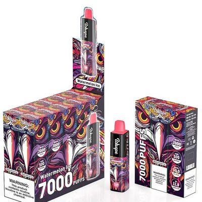 8000Puffs stylo électronique jetable avec port de charge de type C sans