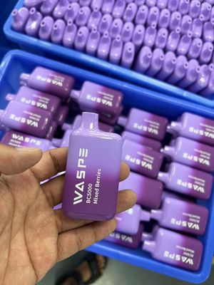 Waspe 5000Puffs E Cigarette Vapor à usage unique 13ml 2%/3%/5% Nic 650mah Rechargeable