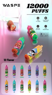 La Waspe 12000Puffs est populaire en Europe avec la RandM Tornado Big Puff