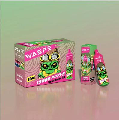 Vape 12000 Puff Rechargeable Disposable Vape Fruit Arôme E Cig OEM Disponible