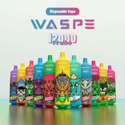 Vesp 12000 Puffs Big Puff Vape E Cig Box Mods 20 ml de jus pré-rempli 0,8 ohm bobine