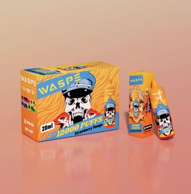 Un stylo de vapotage jetable micro USB avec 20 ml de liquide électronique pour le mode de paiement Western Union