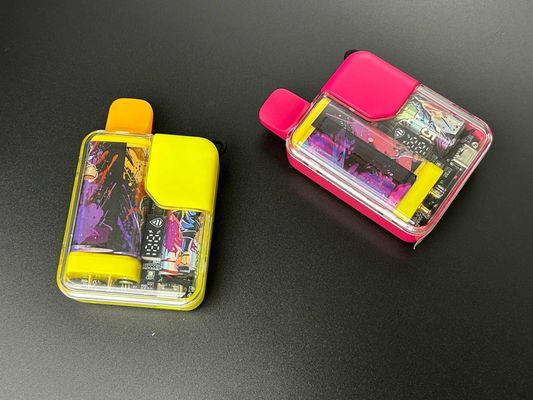 1.2ohm Mesh Coil Boîte dégagée vape jetable 7000 Puffs Vape Pod pré-rempli