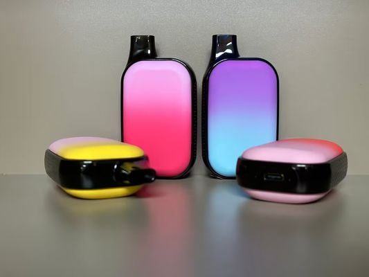 Personnalisation Gradient Couleur 7000 Puffs Vapor jetable avec écran d'affichage