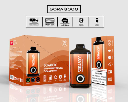 75g de vapoteur à puff avec une capacité de jus de 14 ml et des saveurs fruitées