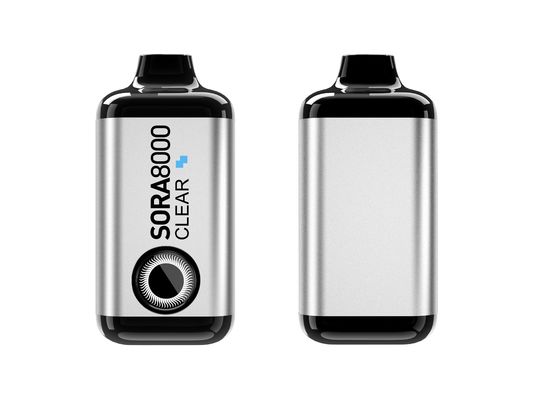 14 ml Sora 8000 Bar de vapotage jetable 1,1 ohm bobine de maille 650mah rechargeable de type C