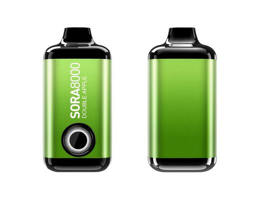 14 ml Sora 8000 Bar de vapotage jetable 1,1 ohm bobine de maille 650mah rechargeable de type C