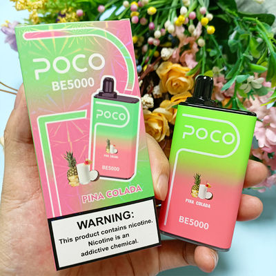 POCO BE5000 5000 bouffées de vapotage à usage unique stylo à vapotage à saveur de fruit Cigarette électronique