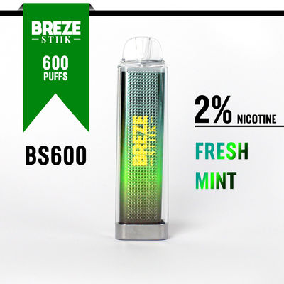 2 ml de liquide électronique à 2% de nicotine poudre jetable de nicotine pour une vapotage douce et pratique