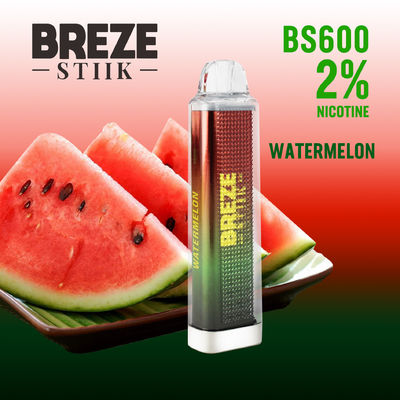 600Puffs Vape Pen jetable avec 2 ml de liquide électronique et 35 g de poids