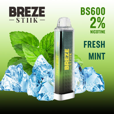 BREZE BS600 Vape jetable 2 ml batterie de 500 mAh