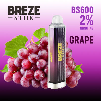 BREZE BS600 Vape jetable 2 ml batterie de 500 mAh