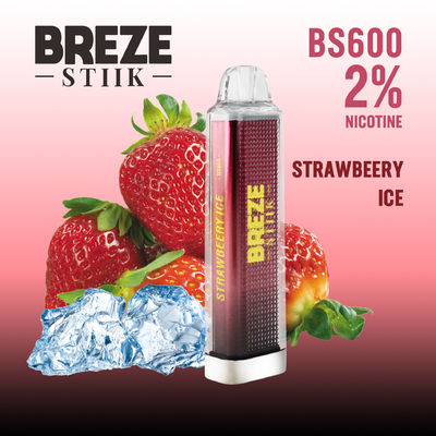BREZE BS600 Vape jetable 2 ml batterie de 500 mAh