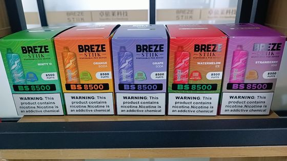 Dispositif de vapotage à usage unique en CBD en maille avec 17 ml de jus pré-rempli et résistance 1.2