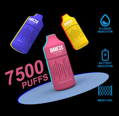 Capacité de la batterie 650 mAh Pne vape prérempli jetable Package 200pcs/ carton