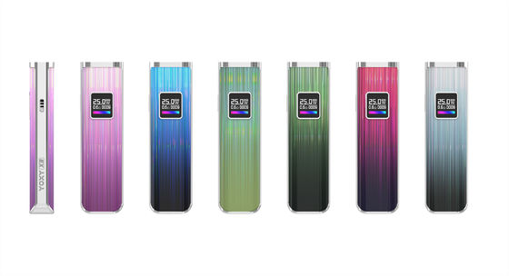 Vape jetable POD de 66 g avec contrôle de la circulation d'air AFC latéral et batterie de 1000 mAh