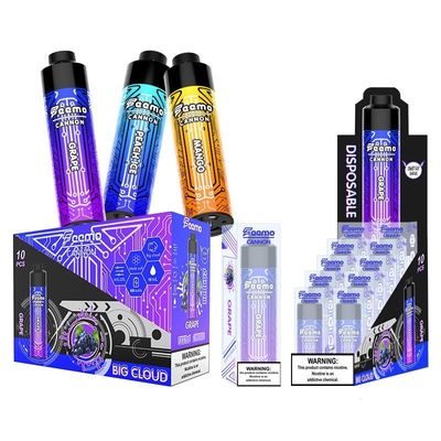 E-Liquid 18 ml de 650 mAh de type C rechargeable à hauteur de Nic 0,8 mg/l