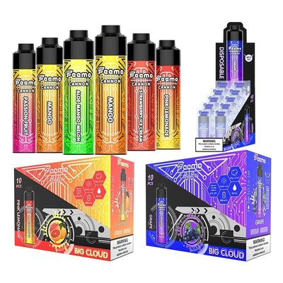 Modèle Type Vapor jetable Bien accueilli OEM Vape à gros poufs avec 1-2 heures de charge