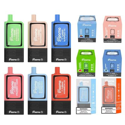 Batterie 650mAh POD Vapor jetable avec plus de 10000 bouffées et 5% de résistance à la nicotine
