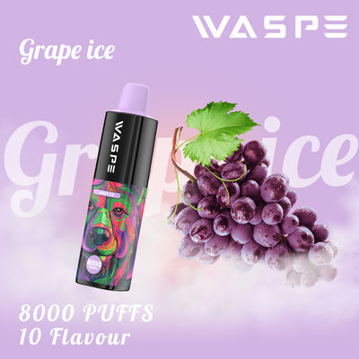 Vape à usage unique Un stylo à usage unique avec batterie à 650 mAh à 5% de nicotine